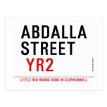 Abdalla  street   Postcards