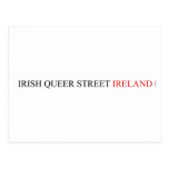 IRISH QUEER STREET  Postcards