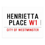 Henrietta  Place  Postcards