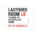 Ladybird  Room  Postcards