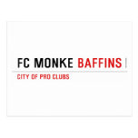 FC Monke  Postcards