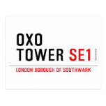 oxo tower  Postcards