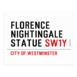 florence nightingale statue  Postcards
