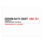 Gordon Bath Court   Postcards