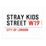 Stray Kids Street  Postcards