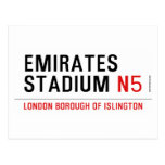 emirates stadium  Postcards