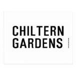 Chiltern Gardens  Postcards