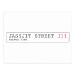 Jassjit Street  Postcards