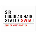 sir douglas haig statue  Postcards
