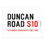 duncan road  Postcards