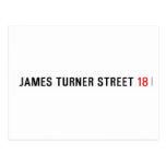 James Turner Street  Postcards