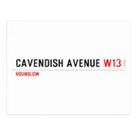 Cavendish avenue  Postcards