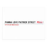 panna love patrick street   Postcards