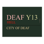 deaf  Postcards