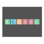 Melissa  Postcards