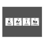 Kar|i|na  Postcards