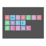 Periodic
 Table
 Writer  Postcards