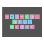 Periodic
 Table
 Writer  Postcards