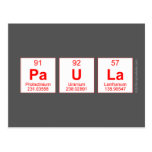 Paula  Postcards