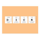DICK  Postcards