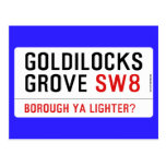 GOLDILOCKS GROVE  Postcards