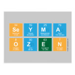 Seyma
 Ozen  Postcards