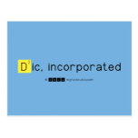 Dic, incorporated  Postcards