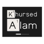 Khursed
 Alam  Postcards