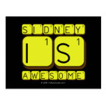Sidney
 Is
 Awesome
   Postcards