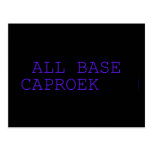  all base  caproek  Postcards