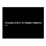  Teldarg-street  Postcards
