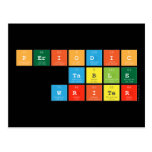 Periodic Table Writer  Postcards