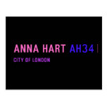 Anna Hart  Postcards