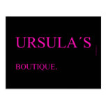 Ursula´s    Postcards