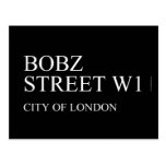 BOBZ Street  Postcards