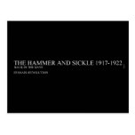 the hammer and sickle  Postcards