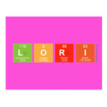 LORI  Postcards
