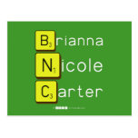 Brianna
 Nicole
 Carter  Postcards