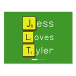 Jess
 Loves
 Tyler  Postcards
