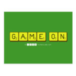 Game On  Postcards