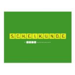 scheikunde  Postcards
