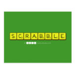 SCRABBLE  Postcards