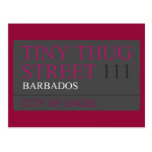 Tiny Thug Street  Postcards