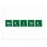 AUXITEX  Postcards