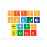 Satish
 Chandra
 Genius
 Teacher  Postcards