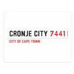 Cronje City  Postcards