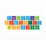 Analytical
 Chemistry
 Techniques  Postcards