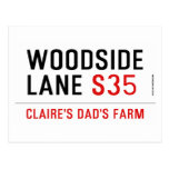 woodside  lane  Postcards