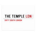 The Temple  Postcards