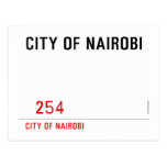 city of nairobi       Postcards